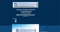 Desktop Screenshot of concernedassociates.com